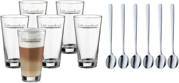 WMF Latte Macchiato-Set 12-teilig 1 WMF Latte Macchiato-Set 12-teilig