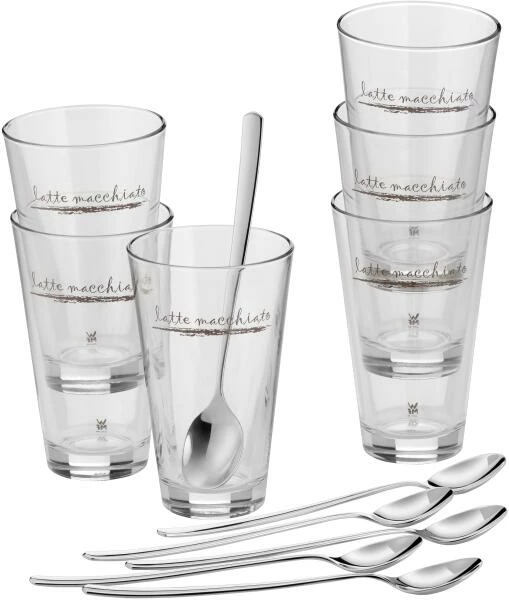 WMF Latte Macchiato-Set 12-teilig 2 WMF Latte Macchiato-Set 12-teilig – Bild 2