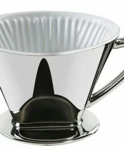 Cilio Kaffeefilter Größe 4 Silber