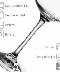 Leonardo Rotweinglas TIVOLI 580 Ml, 6er-Set -LEONARDO SHOP 210 020964 2 K