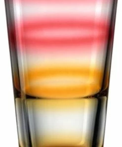 Leonardo Trinkglas EVENT 315 Ml Orange Farbverlauf, 6er-Set