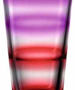 Leonardo Trinkglas EVENT 315 Ml Rot Farbverlauf, 6er-Set