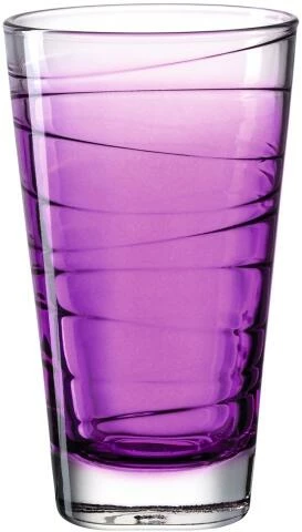 Leonardo Trinkglas VARIO STRUTTURA 280 Ml Violett, 6er-Set 1 Leonardo Trinkglas VARIO STRUTTURA 280 Ml Violett, 6er-Set