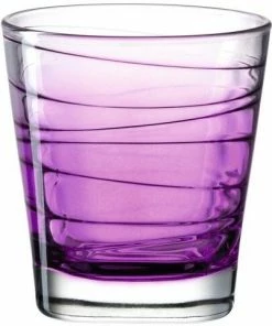Leonardo Trinkglas VARIO STRUTTURA 250 Ml Violett, 6er-Set