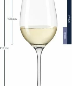 Leonardo Weißweinglas CIAO+ 300 Ml, 6er-Set -LEONARDO SHOP 210 061446 1 K