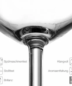 Leonardo Rotweinglas DAILY 460 Ml, 6er-Set -LEONARDO SHOP 210 063316 2 K