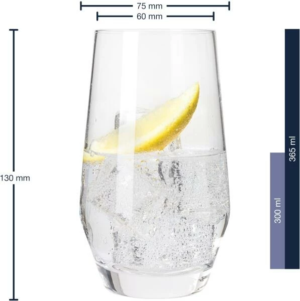 Leonardo Trinkglas PUCCINI 365 Ml, 6er-Set 2 Leonardo Trinkglas PUCCINI 365 Ml, 6er-Set – Bild 2