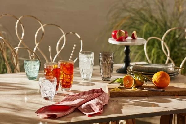 Leonardo Trinkglas BRINDISI 370 Ml Anthrazit, 6er-Set 2 Leonardo Trinkglas BRINDISI 370 Ml Anthrazit, 6er-Set – Bild 2