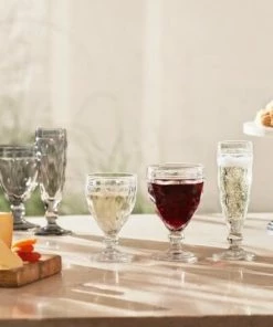 Leonardo Rotweinglas BRINDISI 310 Ml Anthrazit, 6er-Set -LEONARDO SHOP 210 GK Brindisi 021593 94 95 021602 03