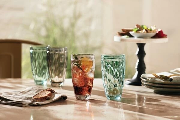 Leonardo Trinkglas BRINDISI 370 Ml Anthrazit, 6er-Set 3 Leonardo Trinkglas BRINDISI 370 Ml Anthrazit, 6er-Set – Bild 3