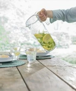 Mepal Wasserkaraffe Flow 1.5 L - Klar -LEONARDO SHOP 212 106088053100 flow water jug a