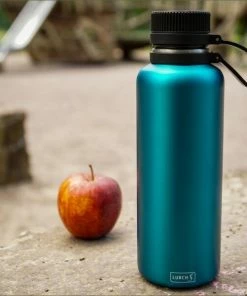 Lurch Isolier-Flasche Outdoor Wasserblau 1L -LEONARDO SHOP 215 RS2795 240977 wasserblau 1 park scr 1
