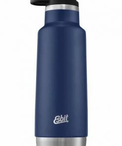 Esbit PICTOR Edelstahl Isolierflasche "Standard Mouth", 550ml, Water Blue