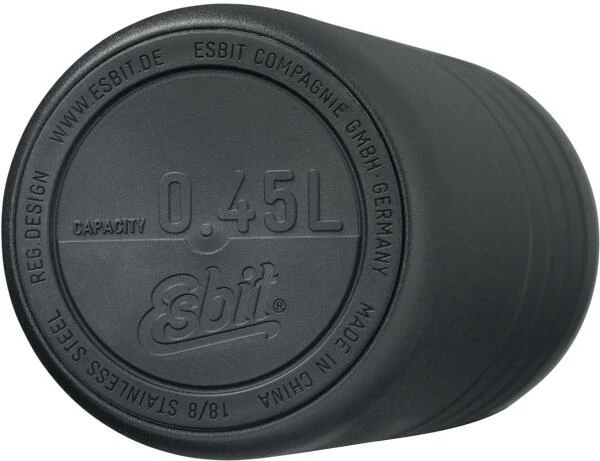 Esbit MAJORIS Edelstahl Thermobecher Mit Klick-Verschluss, 450ML, Schwarz 2 Esbit MAJORIS Edelstahl Thermobecher Mit Klick-Verschluss, 450ML, Schwarz – Bild 2