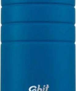 Esbit MAJORIS Edelstahl Thermobecher Mit Klick-Verschluss, 450ML, Polar Blue