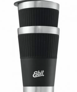 Esbit SCULPTOR Edelstahl Tumbler, Mit Manschette, 550ML, Schwarz 5 Esbit SCULPTOR Edelstahl Tumbler, Mit Manschette, 550ML, Schwarz -LEONARDO SHOP 219 TBL550SC SL BK 3