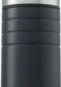 Esbit MAJORIS Edelstahl Isolierflasche Mit Doppelwandigem Edelstahl-Becher, 0.5L, Schwarz