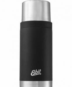 Esbit SCULPTOR Edelstahl Isolierflasche, 0.75L, Schwarz