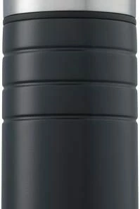 Esbit MAJORIS Edelstahl Isolierflasche Mit Doppelwandigem Edelstahl-Becher, 0.75L, Schwarz