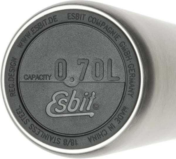 Esbit MAJORIS Edelstahl Weithals Isolierflasche "Daypack", 700ML 2 Esbit MAJORIS Edelstahl Weithals Isolierflasche "Daypack", 700ML – Bild 2