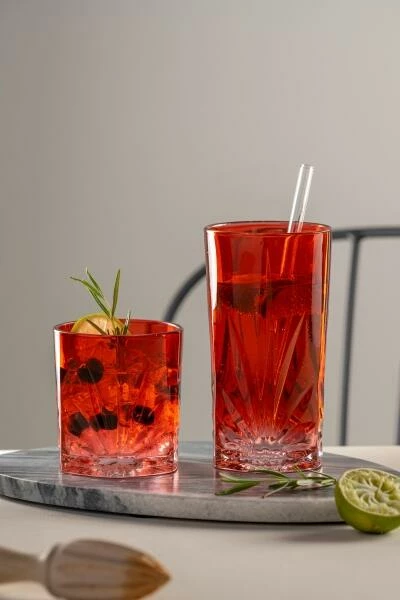 Leonardo Trinkglas CAPRI 330 Ml Rot 2 Leonardo Trinkglas CAPRI 330 Ml Rot – Bild 2