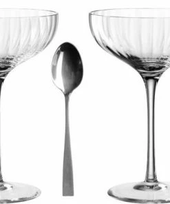 Leonardo Dessertschale A. Fuß POESIA 8-teilig Löffel