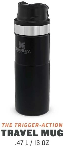 Stanley Becher, 0,47l, Schwarz 2 Stanley Becher, 0,47l, Schwarz – Bild 2