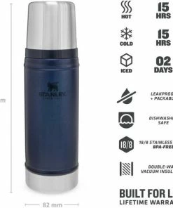 Stanley Classic 0,47l, Blau -LEONARDO SHOP 222 668503 web3
