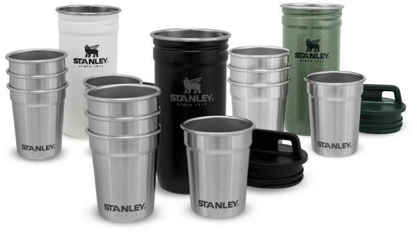 Stanley Edelstahlbecher 4x59ml, Schwarz 5 Stanley Edelstahlbecher 4x59ml, Schwarz – Bild 5