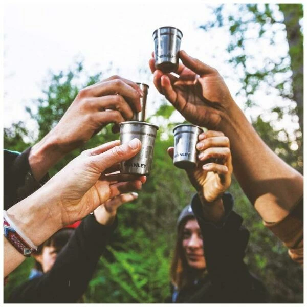 Stanley Edelstahlbecher 4x59ml, Schwarz 3 Stanley Edelstahlbecher 4x59ml, Schwarz – Bild 3