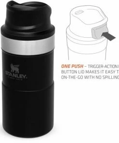 Stanley Becher, 0,25l, Schwarz -LEONARDO SHOP 222 674101 web5