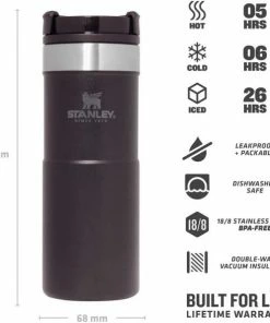 Stanley NEVERLEAK 0,35l, Schwarz 17 Stanley NEVERLEAK 0,35l, Schwarz -LEONARDO SHOP 222 675101 web3