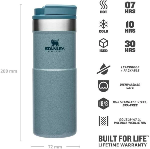 Stanley NEVERLEAK 0,47l, Ice 3 Stanley NEVERLEAK 0,47l, Ice – Bild 3