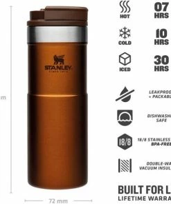 Stanley NEVERLEAK 0,47l, Maple -LEONARDO SHOP 222 675203 web3