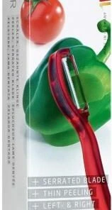 Triangle Vertikalschäler Rot, Gezahnte Klinge -LEONARDO SHOP 224 5004950 p01 web