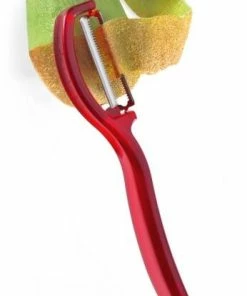 Triangle Vertikalschäler Rot, Gezahnte Klinge -LEONARDO SHOP 224 5004950 v03b web