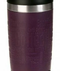 Emsa Isolier-Trinkbecher Mit Manschette Travel Mug In Brombeere