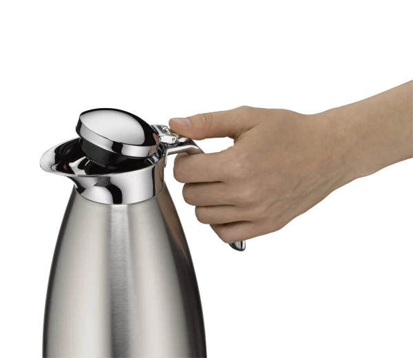 Alfi Isolierkanne Gusto TT Edelstahl Mattiert 0,6 Liter/ Für 5 Tassen 3 Alfi Isolierkanne Gusto TT Edelstahl Mattiert 0,6 Liter/ Für 5 Tassen – Bild 3