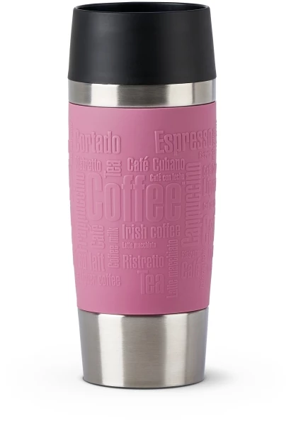 Emsa Isolier-Trinkbecher Mit Manschette Travel Mug In Altrosa 1 Emsa Isolier-Trinkbecher Mit Manschette Travel Mug In Altrosa