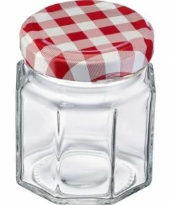 Westmark Einmachglas Mit Schraubdeckel Eckig 100 Ml, 6er Set