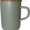 OGO Living Teepott Juliet Mit Filter, Olivgrün