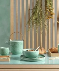 ASA Teekanne Mit Holzgriff Coppa Minto Fassungsvermögen 1 L -LEONARDO SHOP Coppa Minto Breakfast 3