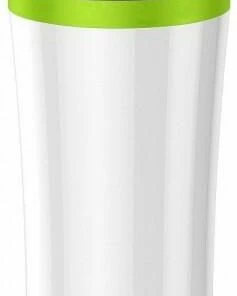 Emsa Isolier-Trinkbecher Travel Mug Fun In Weiß/grün