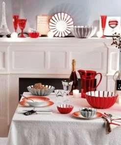 Guzzini Dessertteller Grace In Blau -LEONARDO SHOP GRACE neu 1