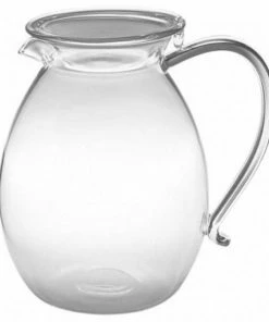 Carl Henkel Glaskrug Mizu Mit Glasdeckel 1,0 Liter / 15,5 Cm / 12,2 Cm / 16,5 Cm