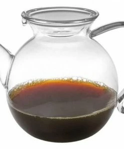 Carl Henkel Glaskanne Potto Mit Glasdeckel 1,0 Liter / 21 Cm / 13 Cm / 15,3 Cm -LEONARDO SHOP Potto Kanne 2 neu l 1