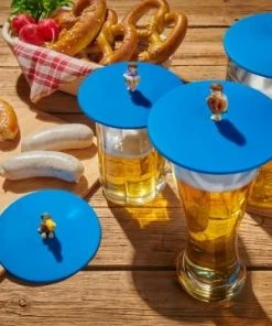 Lurch Sommerdeckel Biergarten, 4er-Set Gemischt