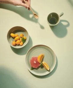 ASA Henkelbecher Saisons Agave, 0,25 L -LEONARDO SHOP Saisons Agave Tabletop Fruehstueck loeffel hand