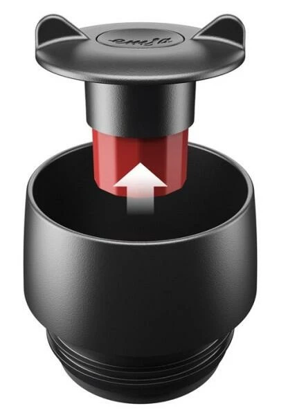 Emsa Isolier-Trinkbecher Mit Manschette Travel Mug In Wasserblau 2 Emsa Isolier-Trinkbecher Mit Manschette Travel Mug In Wasserblau – Bild 2