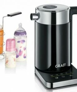 Graef Wasserkocher WK 502 In Schwarz -LEONARDO SHOP WK502 Flaschen Brei1 neu l